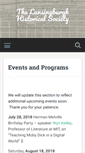 Mobile Screenshot of lansingburghhistoricalsociety.org